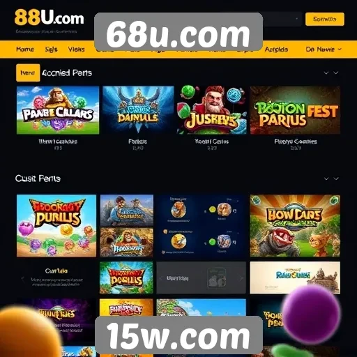 Comparação de 68u.com com outros sites de jogos