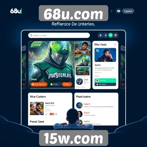 Análise da interface do usuário no 68u.com